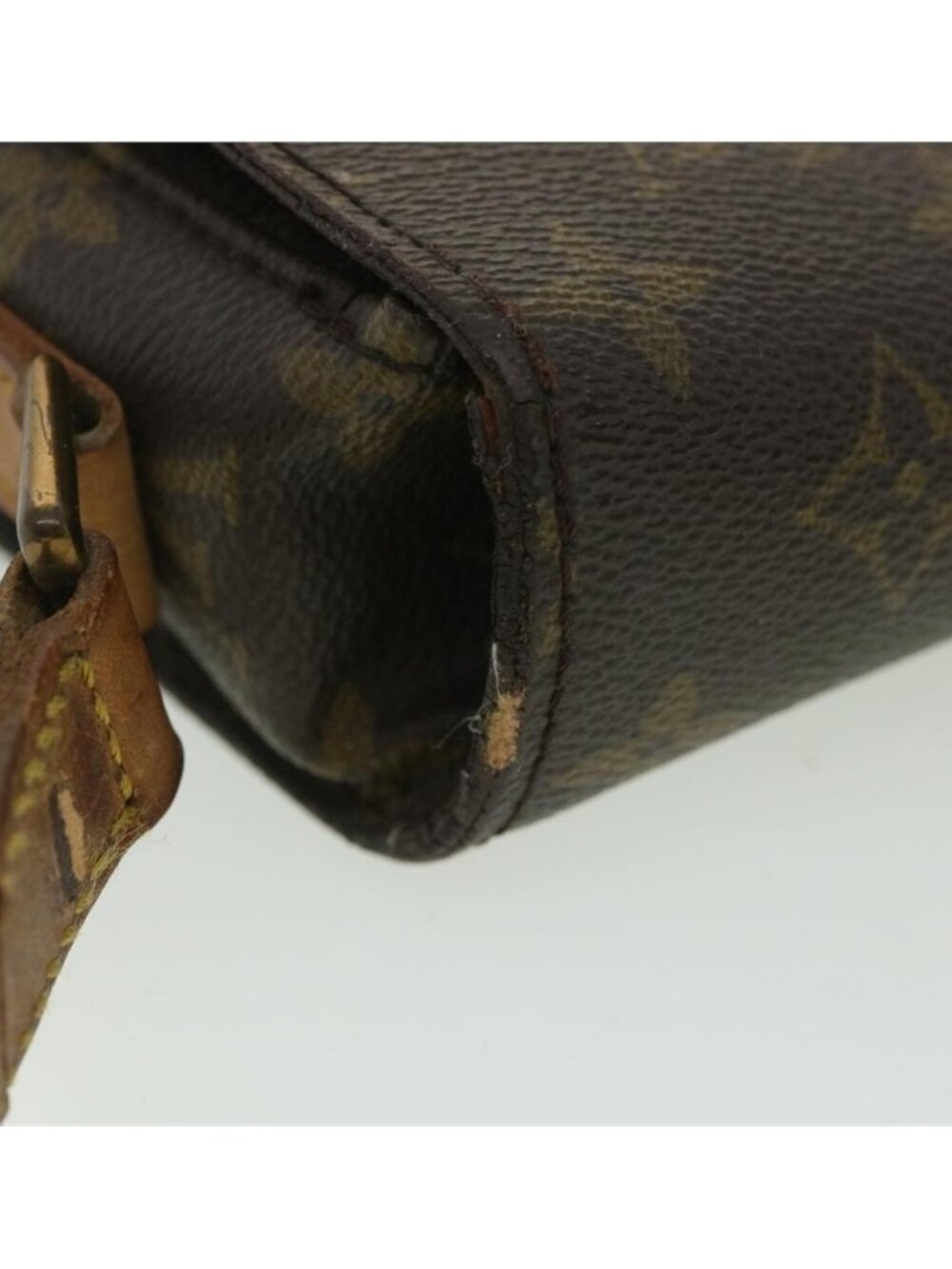 Authentic LOUIS VUITTON Monogram Saint Cloud GM Shoulder Bag M51242 LV - Picture 2 of 16